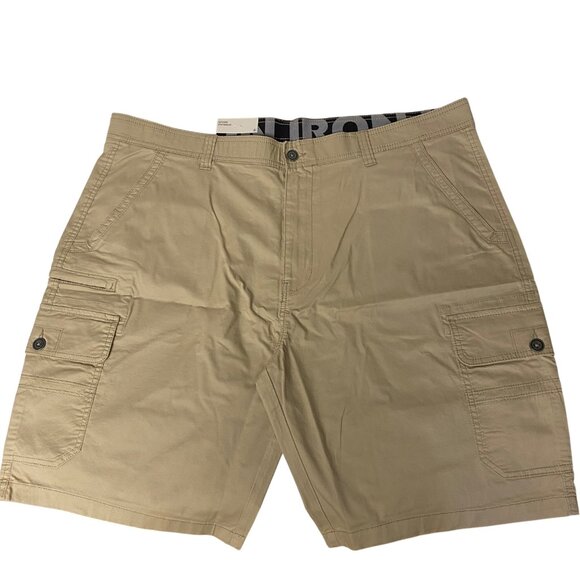 Iron Co. Mens Wheat Regular Fit‎ Stretch Cargo Shorts Size 44 - Picture 4 of 10
